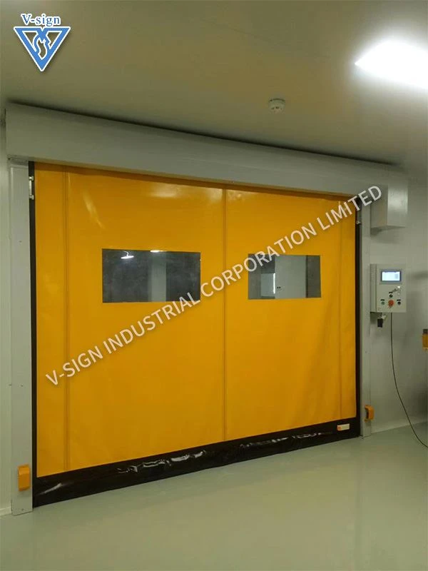 Fast Zipper Door